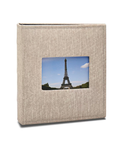 Álbum Ical Prestige 10x15 300 Fotos 484 Janela Folha Preta c/Ferragem