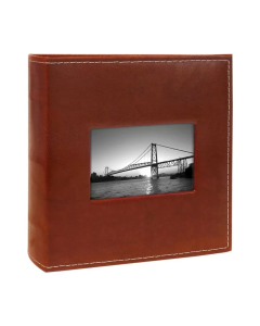 Álbum Ical Prestige 10x15 300 Fotos 509 Janela Folha Preta c/Ferragem