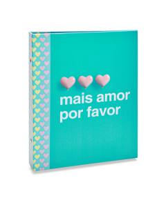 Álbum Ical Criativa 10x15 160 Fotos 939 Folha Preta Rebite