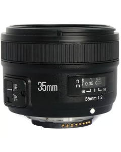 Lente Yong Nuo 35mm f/2 para Nikon