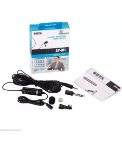 Microfone Boya M1 Lapela