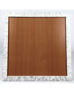 Moldura VDA 30X30 019 Branca Rajada