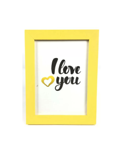 Porta Retrato VDA 13X18 019 Amarelo