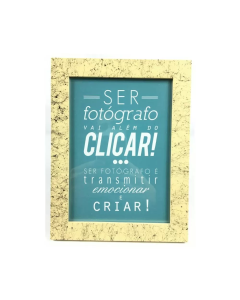 Porta Retrato VDA 13X18 019 Bege Rajado