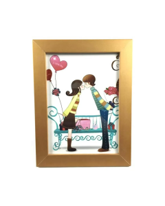 Porta Retrato VDA 13X18 019 Dourado