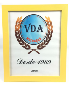 Porta Retrato VDA 20X25 019 Amarelo