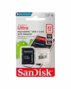 Cartão Memória Sandisk Ultra Micro SDHC 32GB 100MB/s