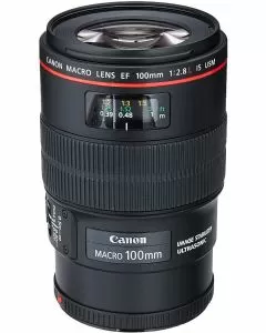 Lente Canon EF 100 mm Macro f/2.8L IS USM