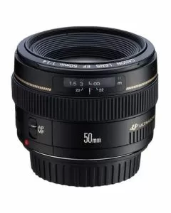 Lente Canon EF 50 mm f/1.4 USM