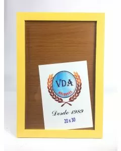 Moldura VDA 20X30 019 Amarela