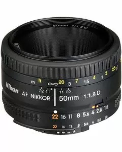 Lente Nikon AF 50mm F/1.8D